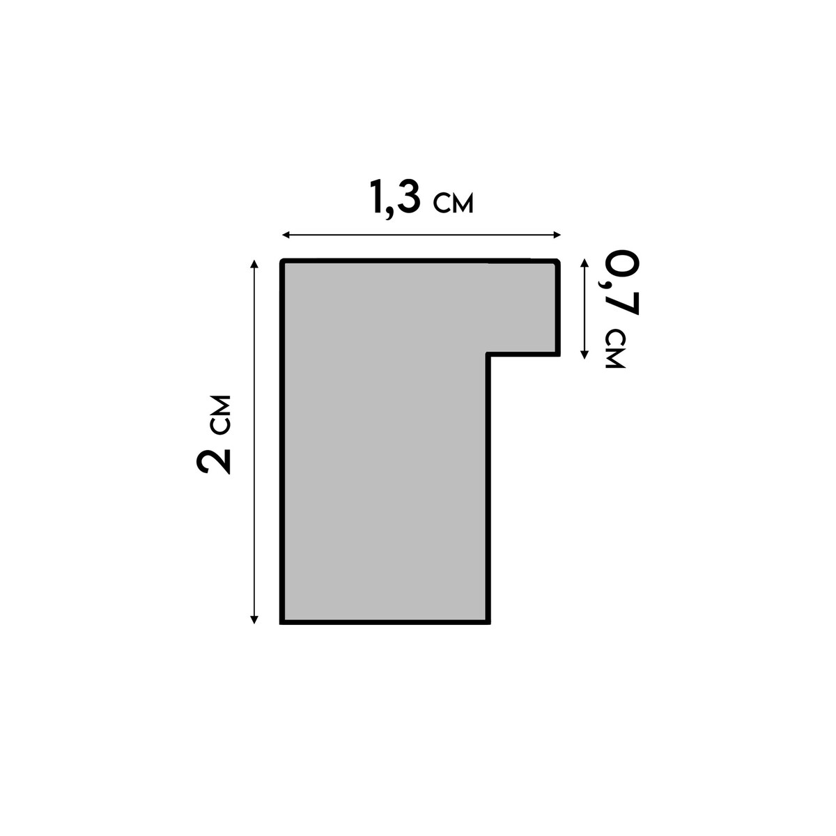 Ramka na zdjęcia 20x30 cm rama MDF biała z przetarciami ramki do zdjęć plakatów 30x20 cm LUCA®