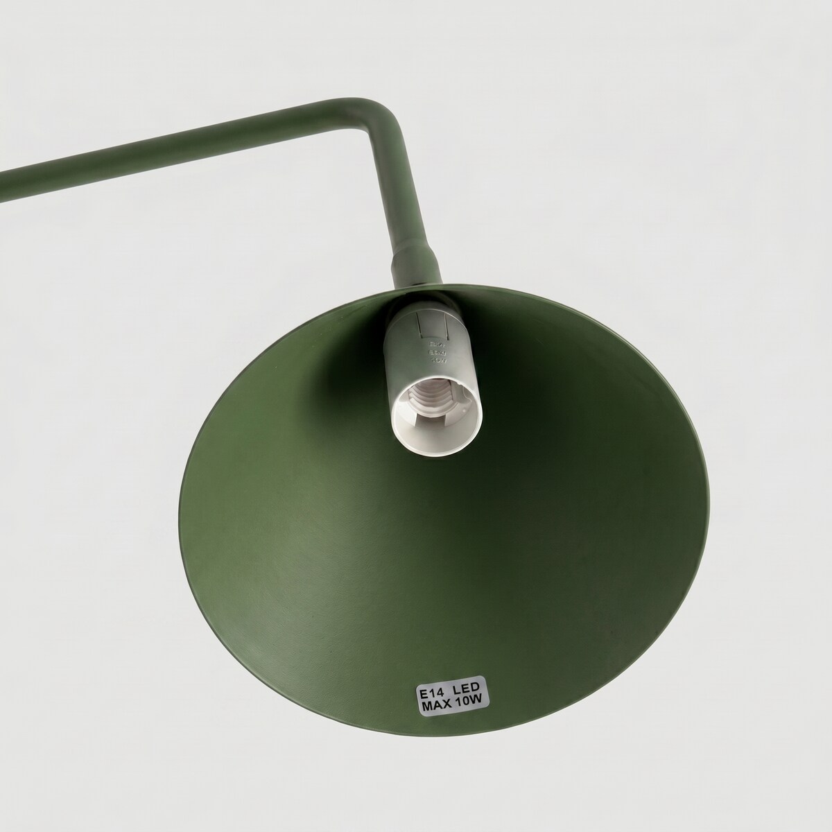 Lampa biurkowa NOX zielona oliwka