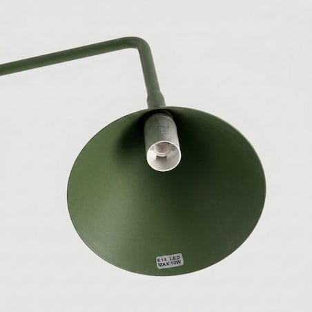 Lampa biurkowa NOX zielona oliwka