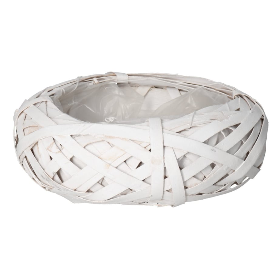 Doniczka Osłonka Wiklinowa 20 Cm Podkład