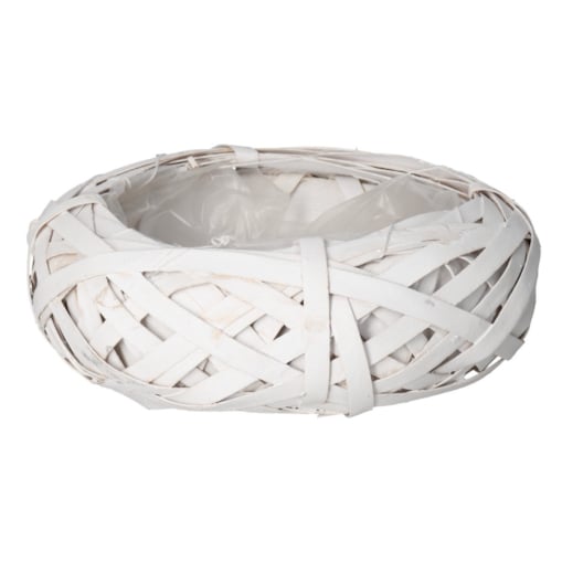 Doniczka Osłonka Wiklinowa 20 Cm Podkład