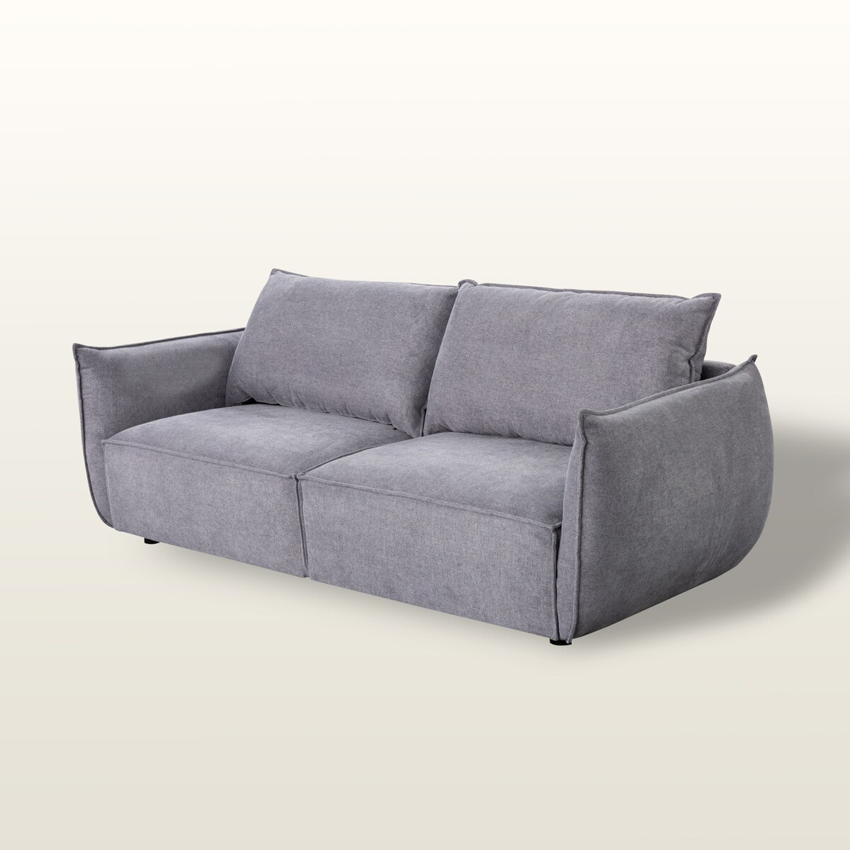 Sofa Assens grey, 220x88x81 cm