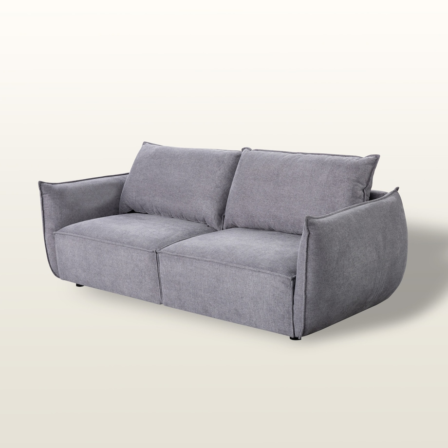 Sofa Assens grey, 220x88x81 cm