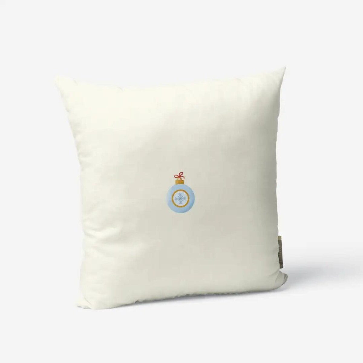 Poduszka świąteczna -Minimalistyczna bomka