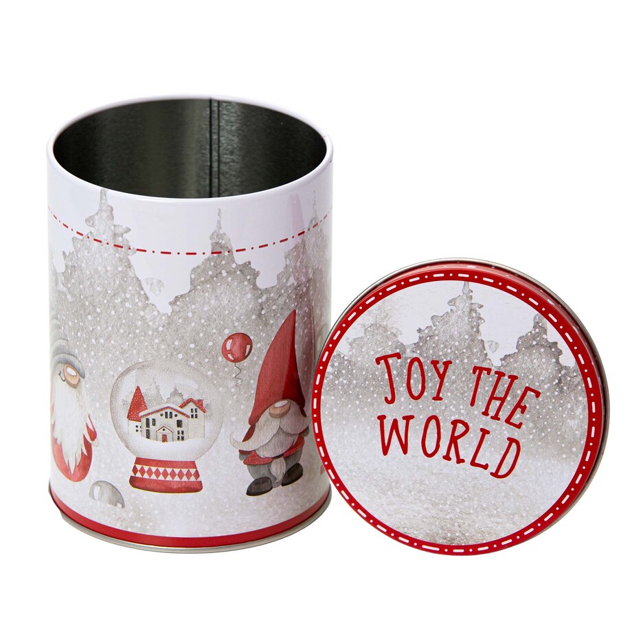 Puszka Na Ciastka Pierniki Herbatę Zestaw Świąteczne Boże Narodzenie Krasnale