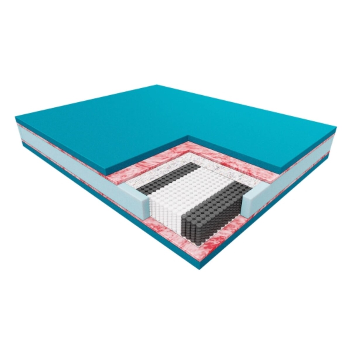 Materac Janpol Hybris 140 x 200 cm Adaptive Beige