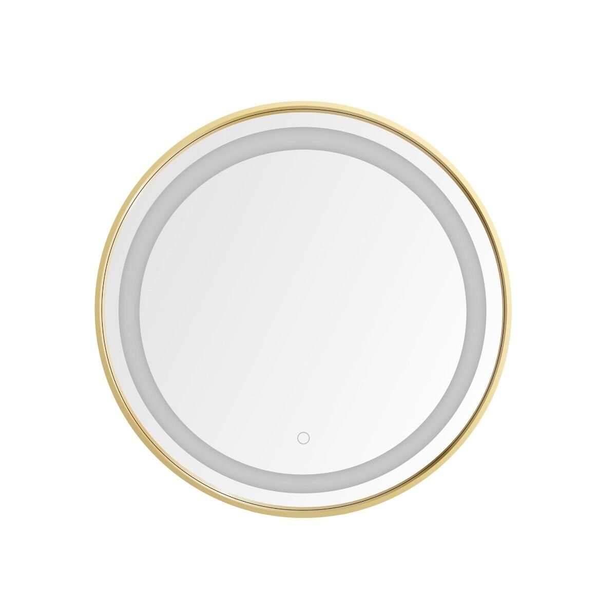 Lustro łazienkowe okrągłe LED 24W podświetlane Zuma Line D251801 nowoczesne