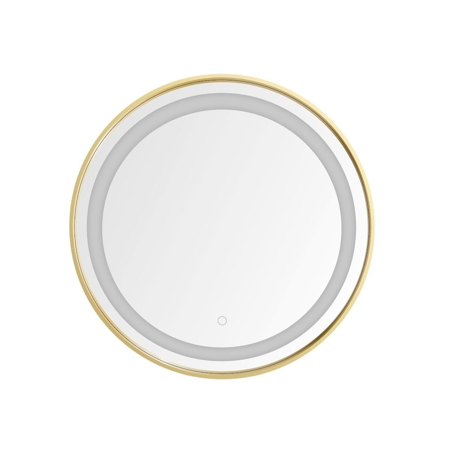 Lustro łazienkowe okrągłe LED 24W podświetlane Zuma Line D251801 nowoczesne