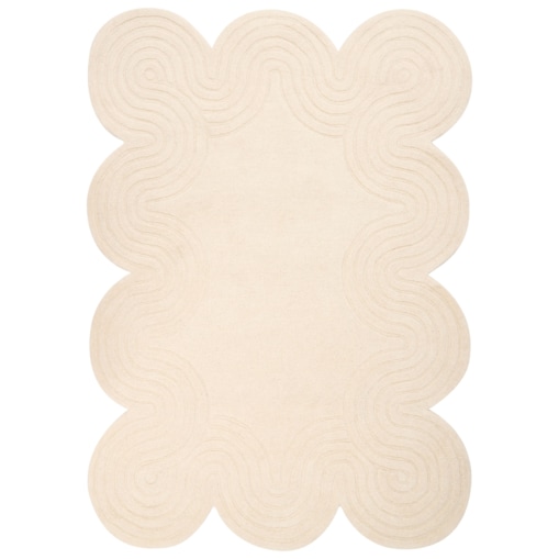 Dywan MALVAN Beżowy 160 x 230 cm Wełna