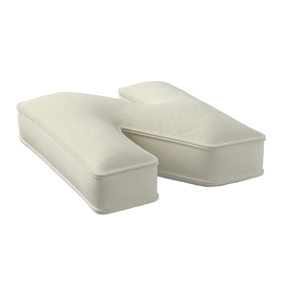 Poduszka literka N, śmietankowa biel, 30x40cm, Posh Velvet