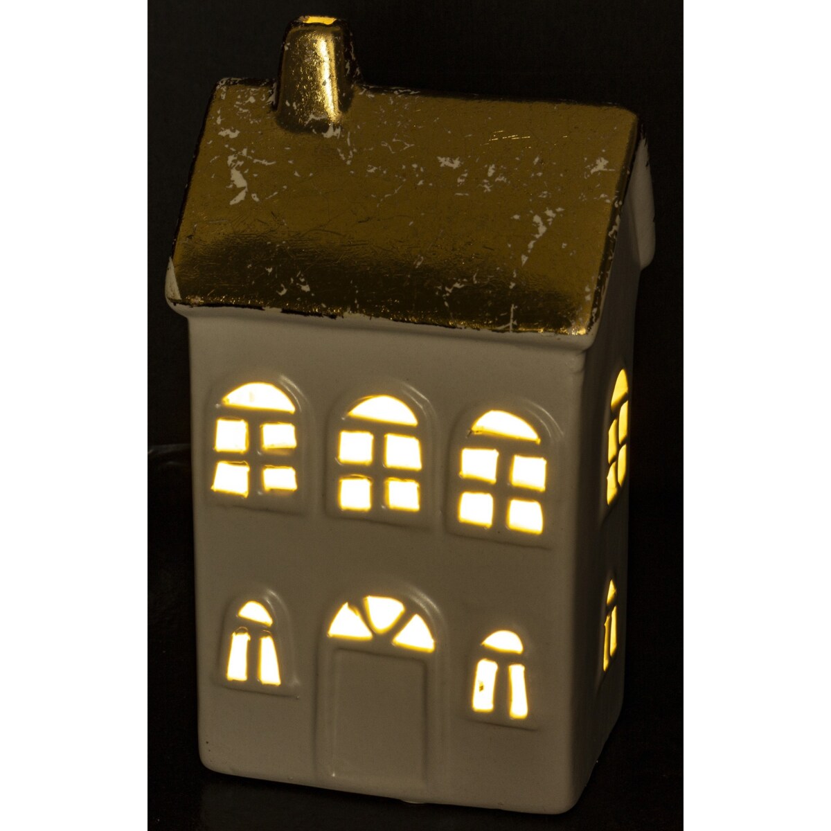 Domek ceramiczny LED 17x10 cm KAMIENICZKA