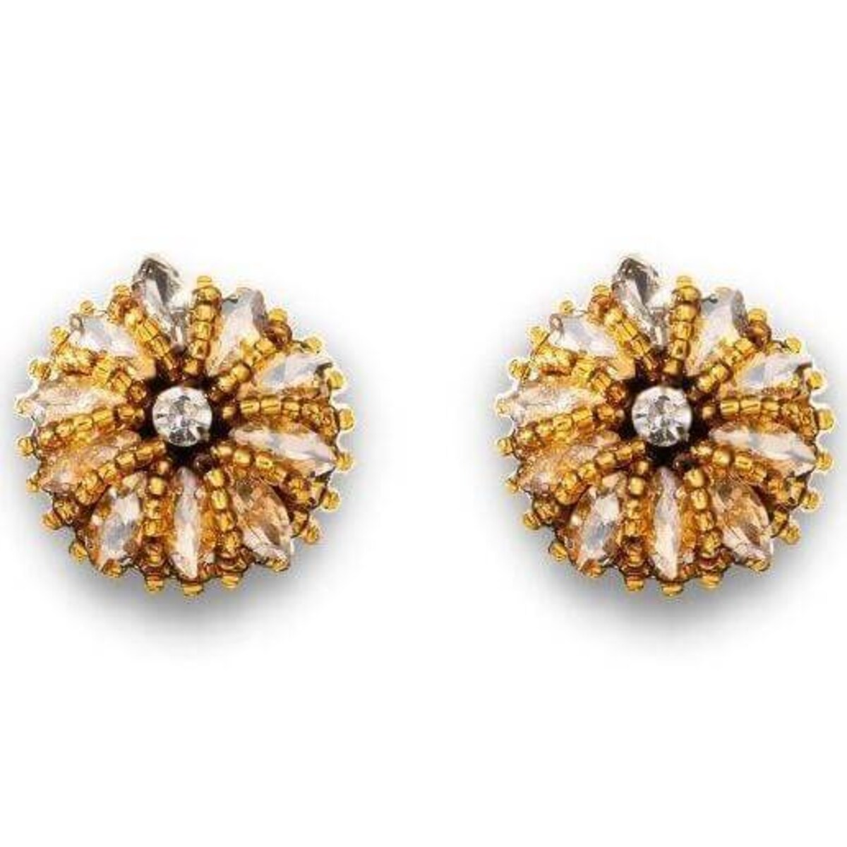 Calipso Gold - kolczyki