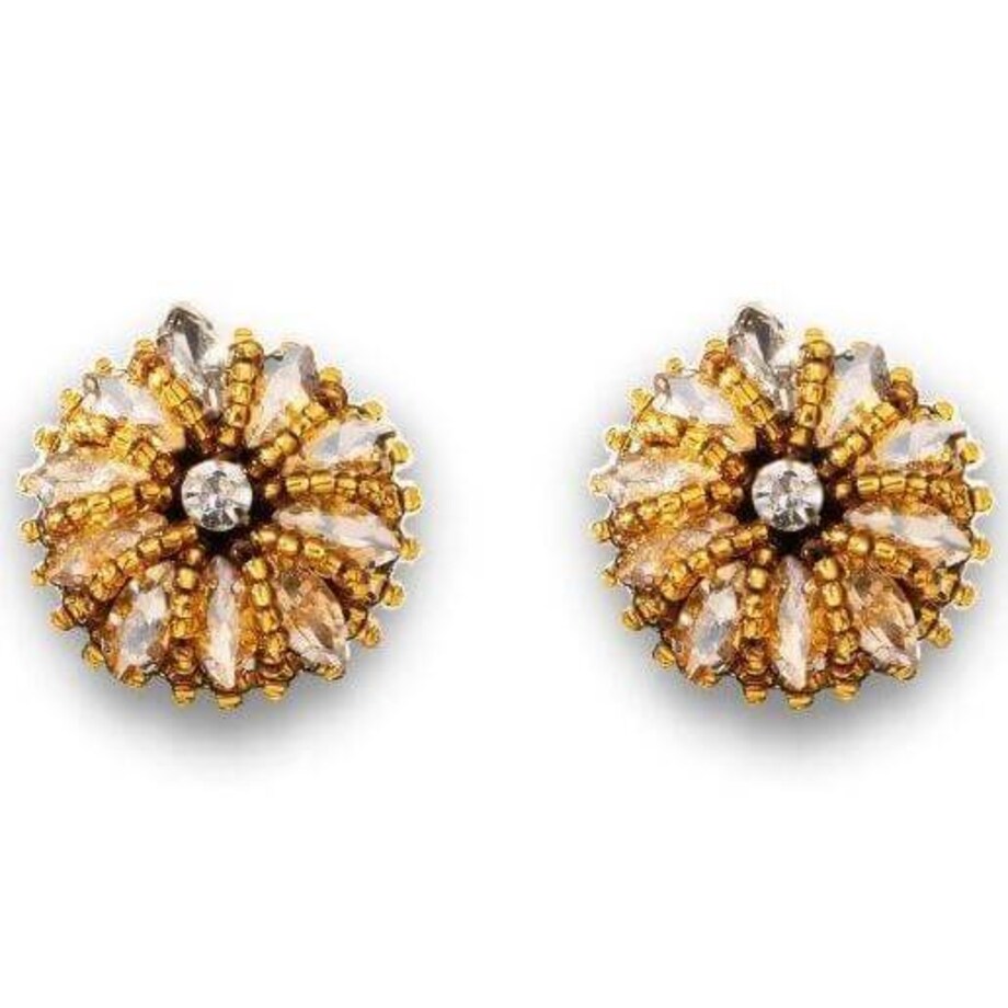 Calipso Gold - kolczyki