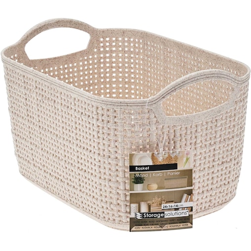 Plastikowy koszyk do organizacji, 24 x 16 x 14 cm