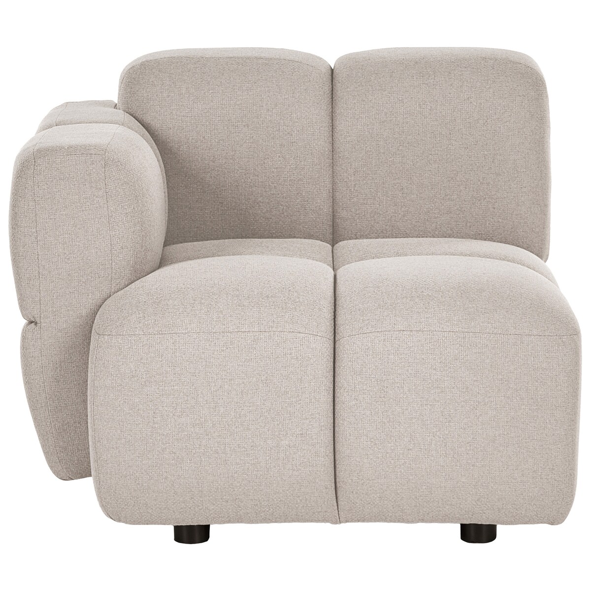 Sofa modułowa dla 2 osób MAKSABERG Beżowy