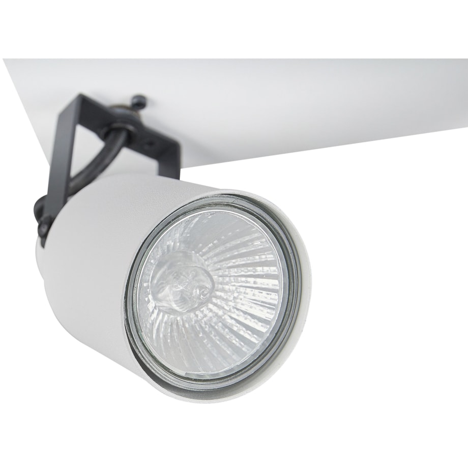 Lampa sufitowa 4-punktowa metalowa biała BONTE