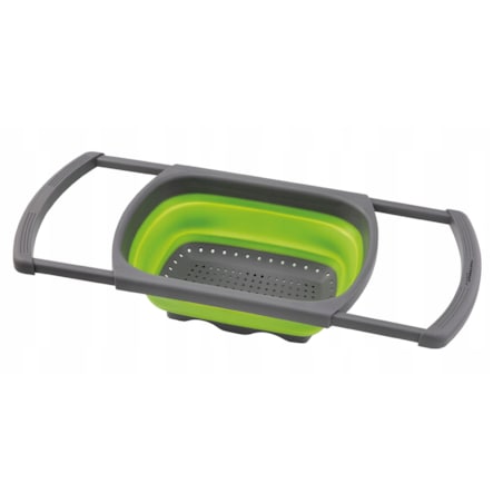 Durszlak Ociekacz Cedzak Kuchenny Na Zlew Silikonowy Składany Rozsuwany