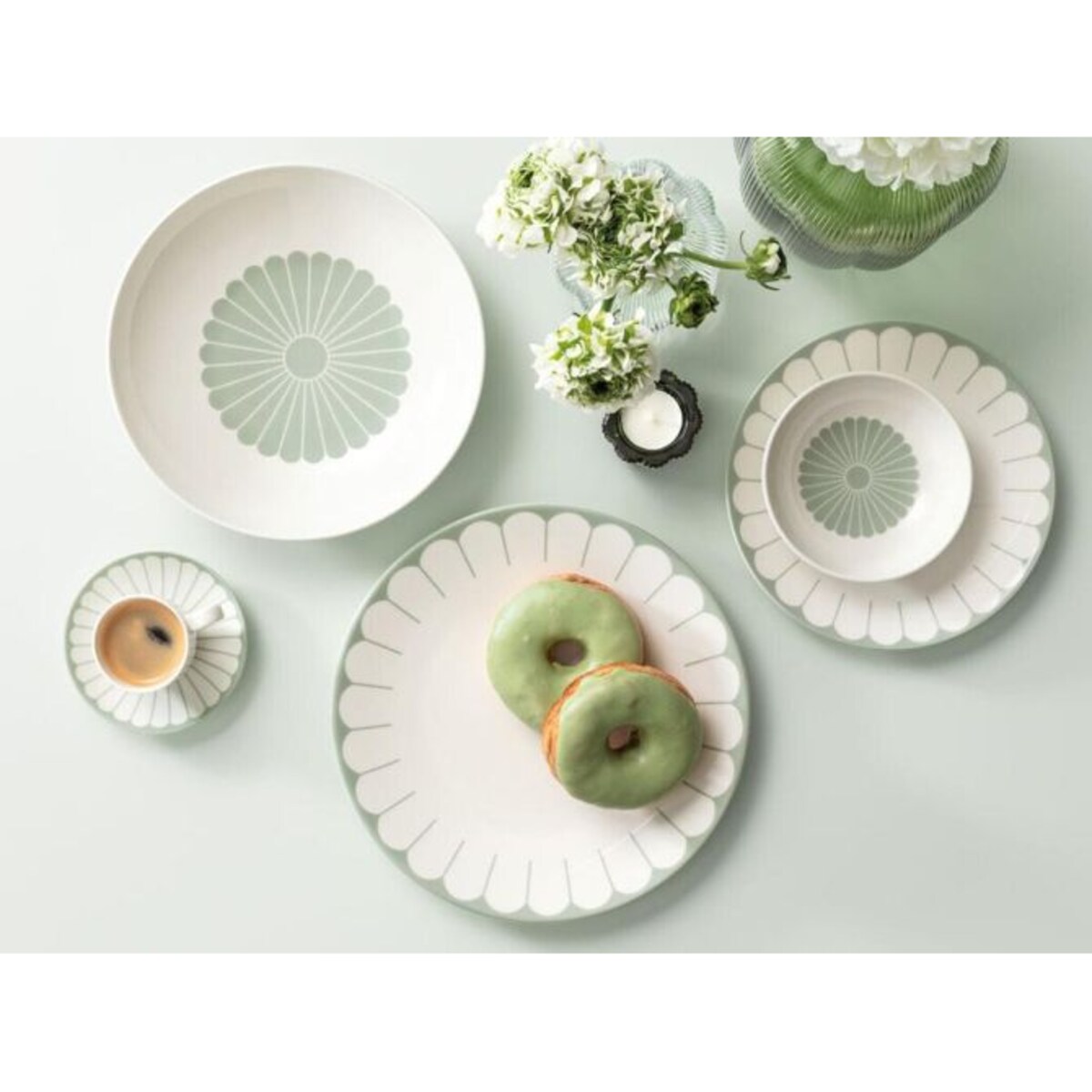 Filiżanka do kawy (zielona) Fleur Villeroy & Boch