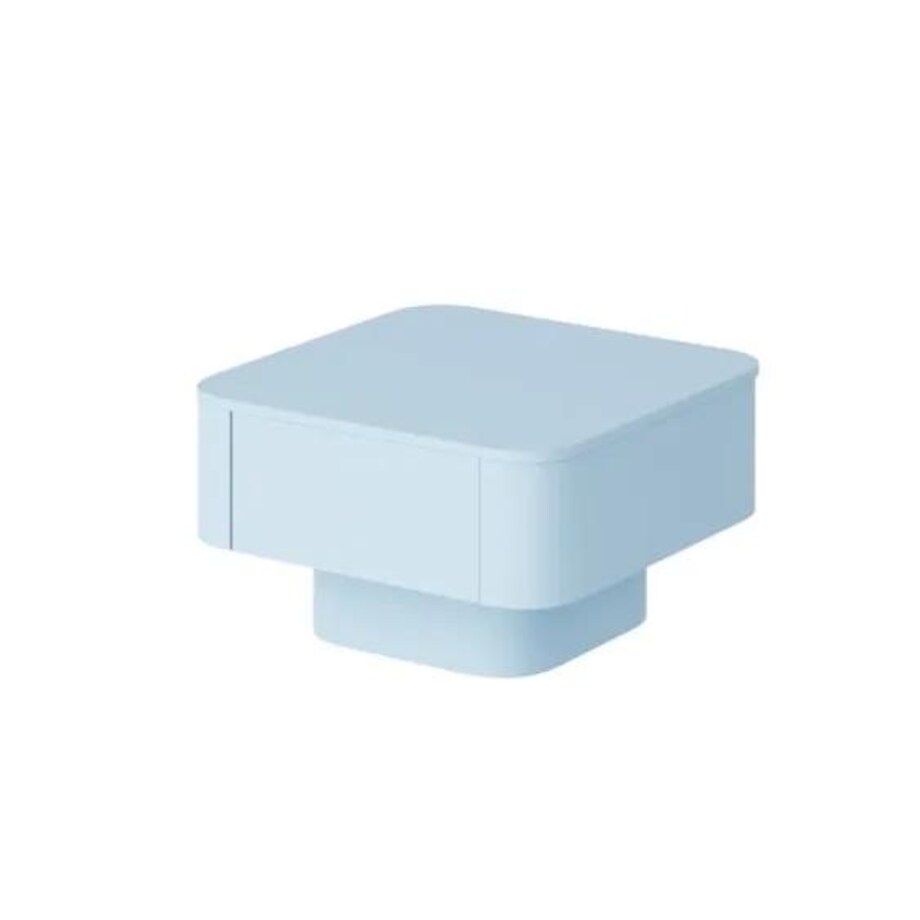 Ława kwadratowa GRADO 80x80 niebieska