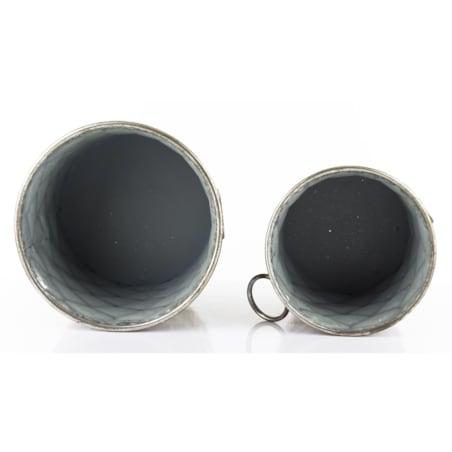 Osłonka 2 szt. 26x30 cm srebrna URREA III