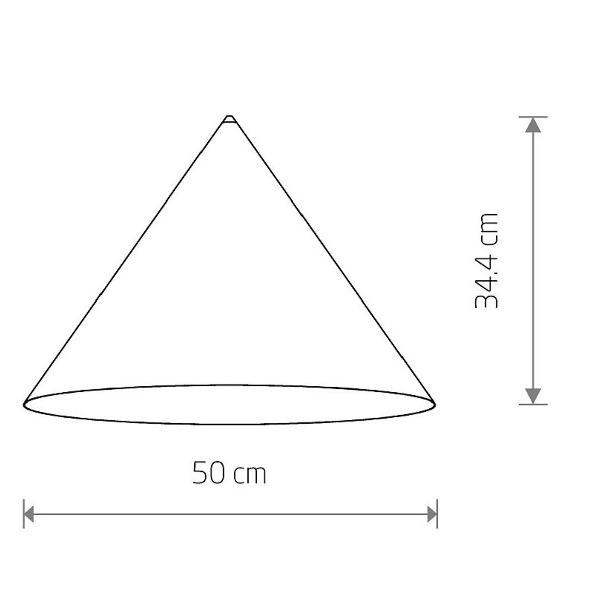 Trójkątny klosz sufitowy Cameleon Zenith L 10195 Nowodvorski zielony