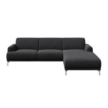 Sofa narożna Puzo - ciemnoszara