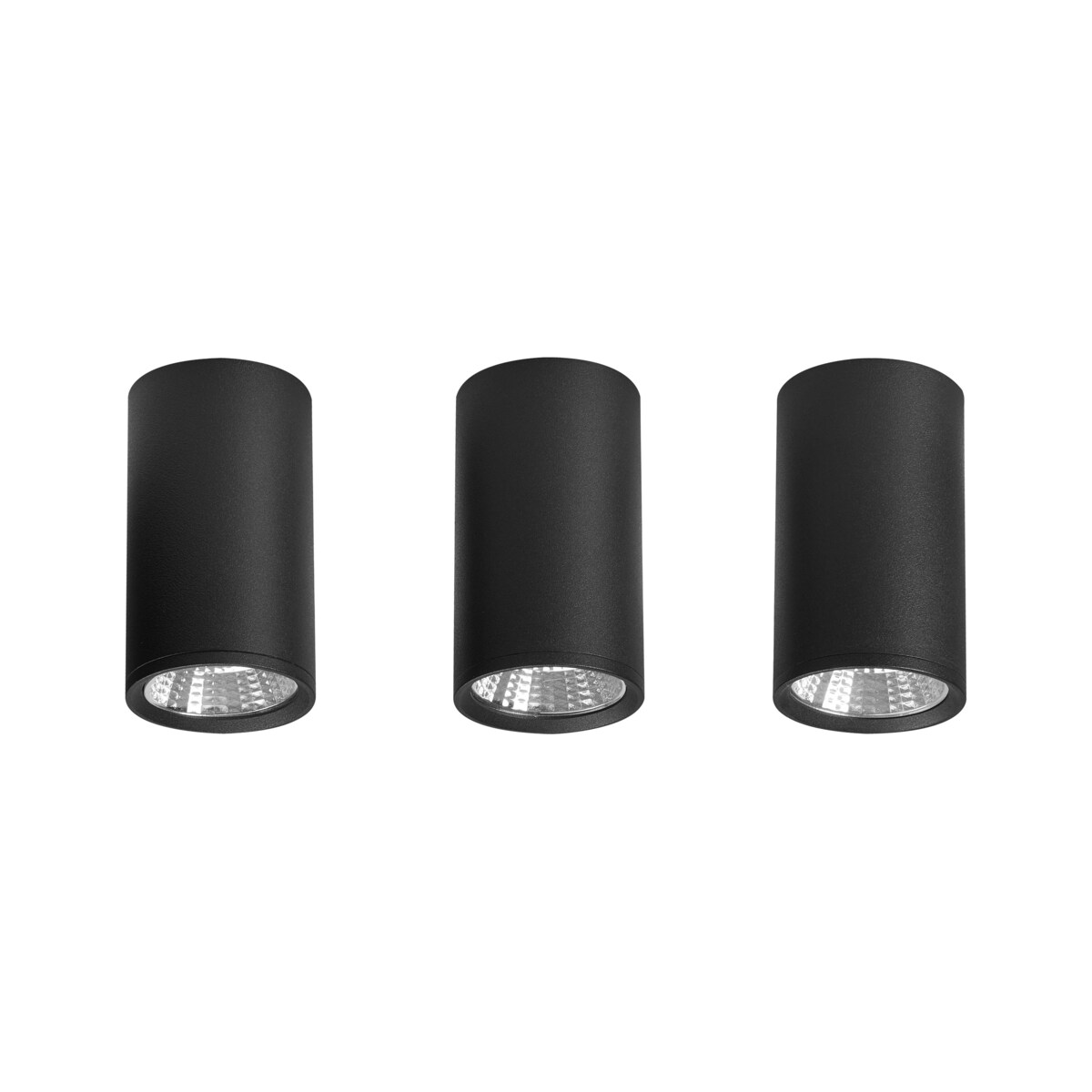 Lampa sufitowa LED BARCALA Metal Czarny