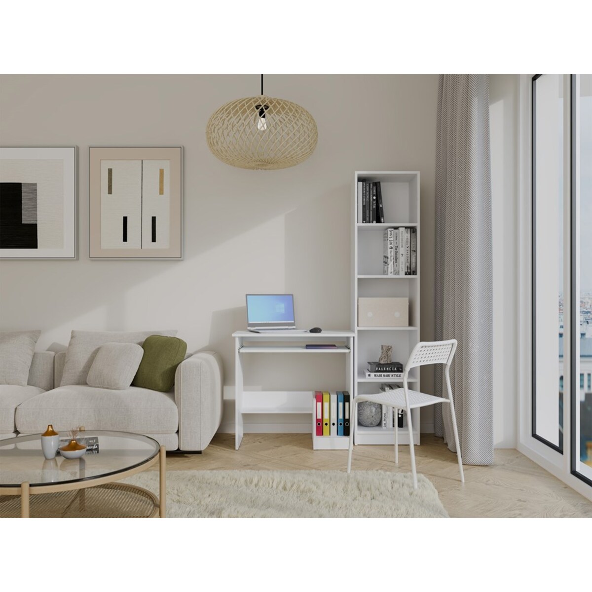 Biurko komputerowe Topeshop Rosa Idealne dla dzieci