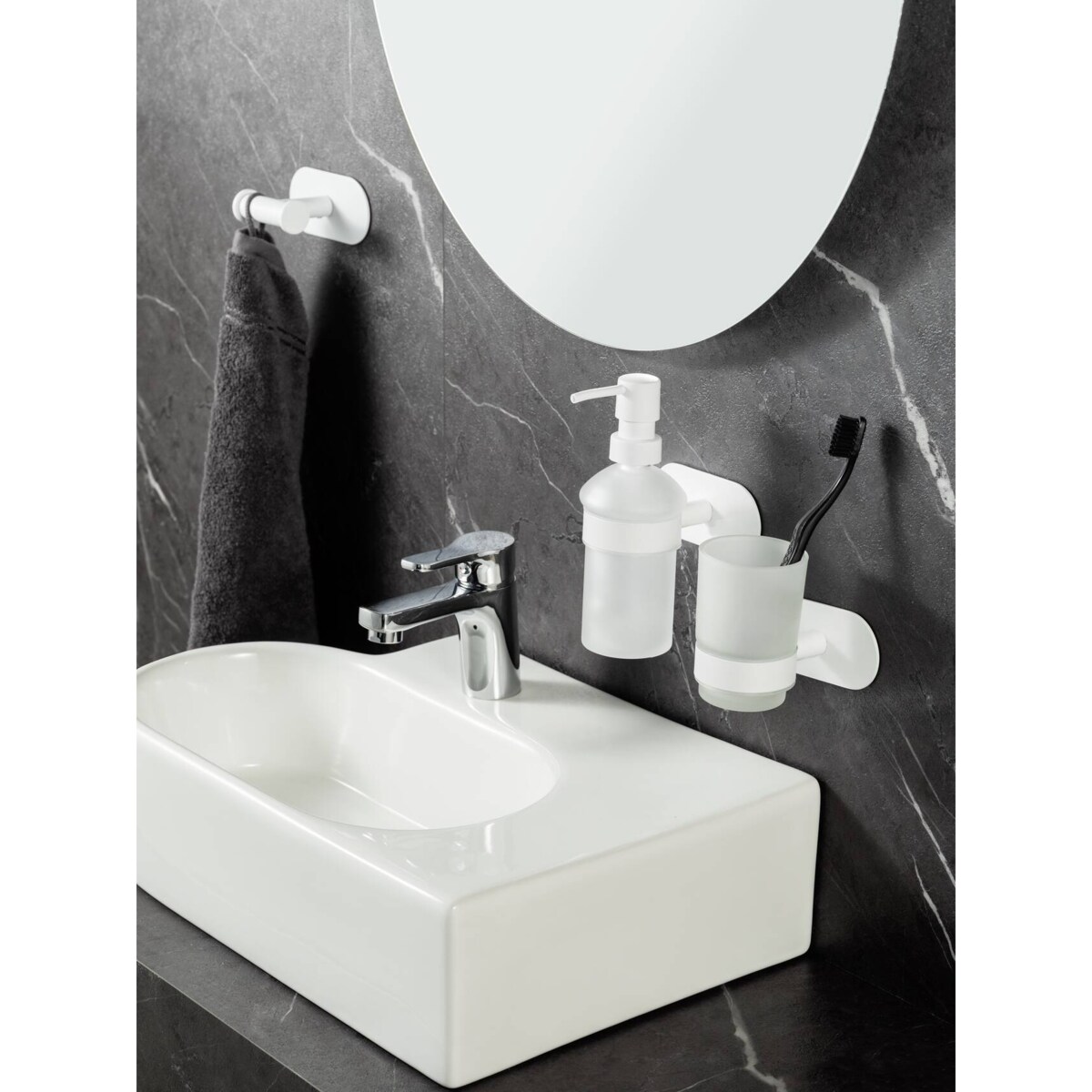 Wieszak na ręczniki OREA DUO, Turbo - Loc, WENKO