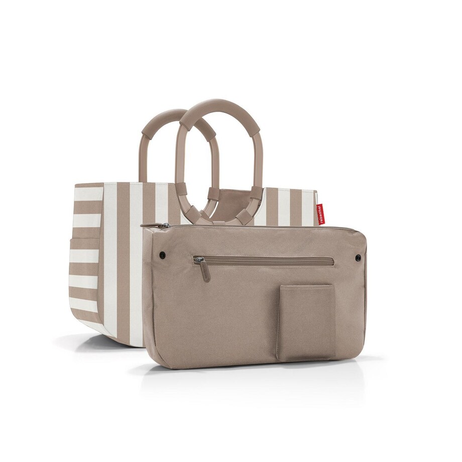 Torba LOOPSHOPPER M, summerstripes coffee