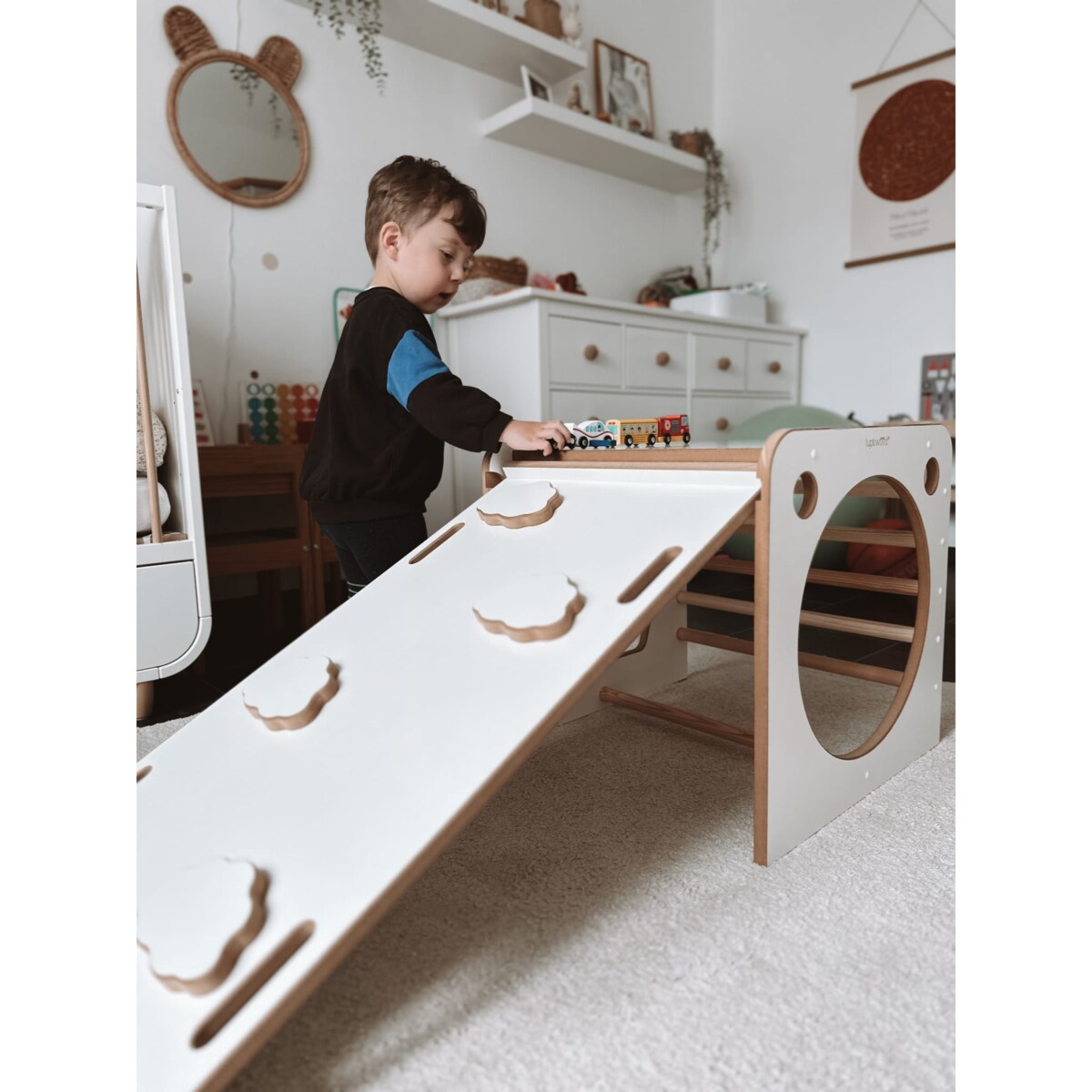 Kostka Wielozadaniowa + MAŁA zjeżdżalnia CHMURKI