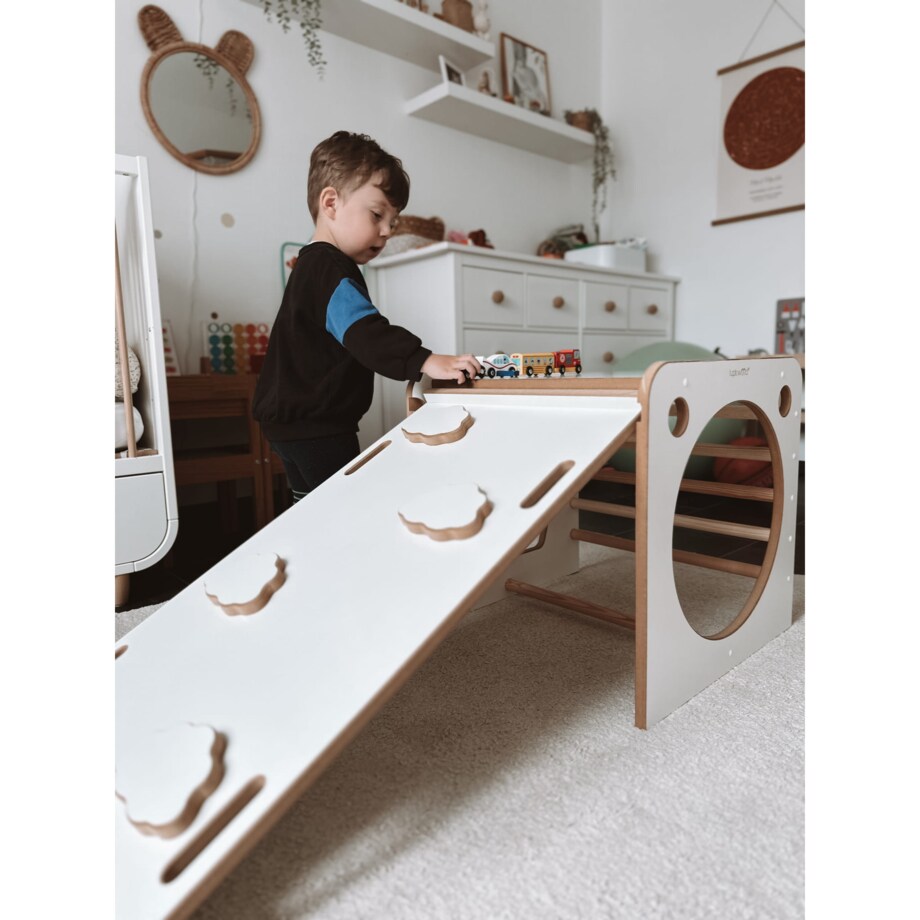 Kostka Wielozadaniowa + MAŁA zjeżdżalnia CHMURKI