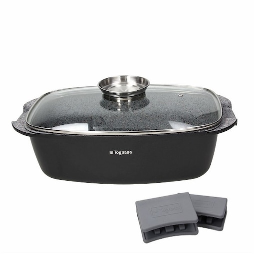 AMBIZIOSA BRYTFANNA Z POKRYWĄ 32 X 21 CM 5,5 L