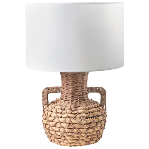 Lampa stołowa RENARD Papierowa plecionka Naturalny