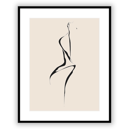 Obraz Nude Line II 40 x 50 cm, 40 x 50 cm