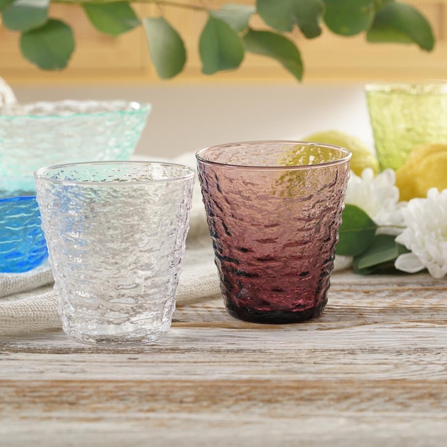 VILLA ITALIA Szklanka fioletowa 270 ml SELENA