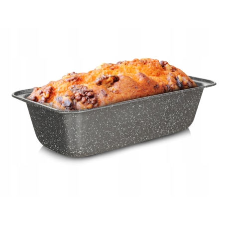 FORMA na KEKS KEKSÓWKA GRANITE chleb 27 x 14 cm Blacha podłużna wypieki