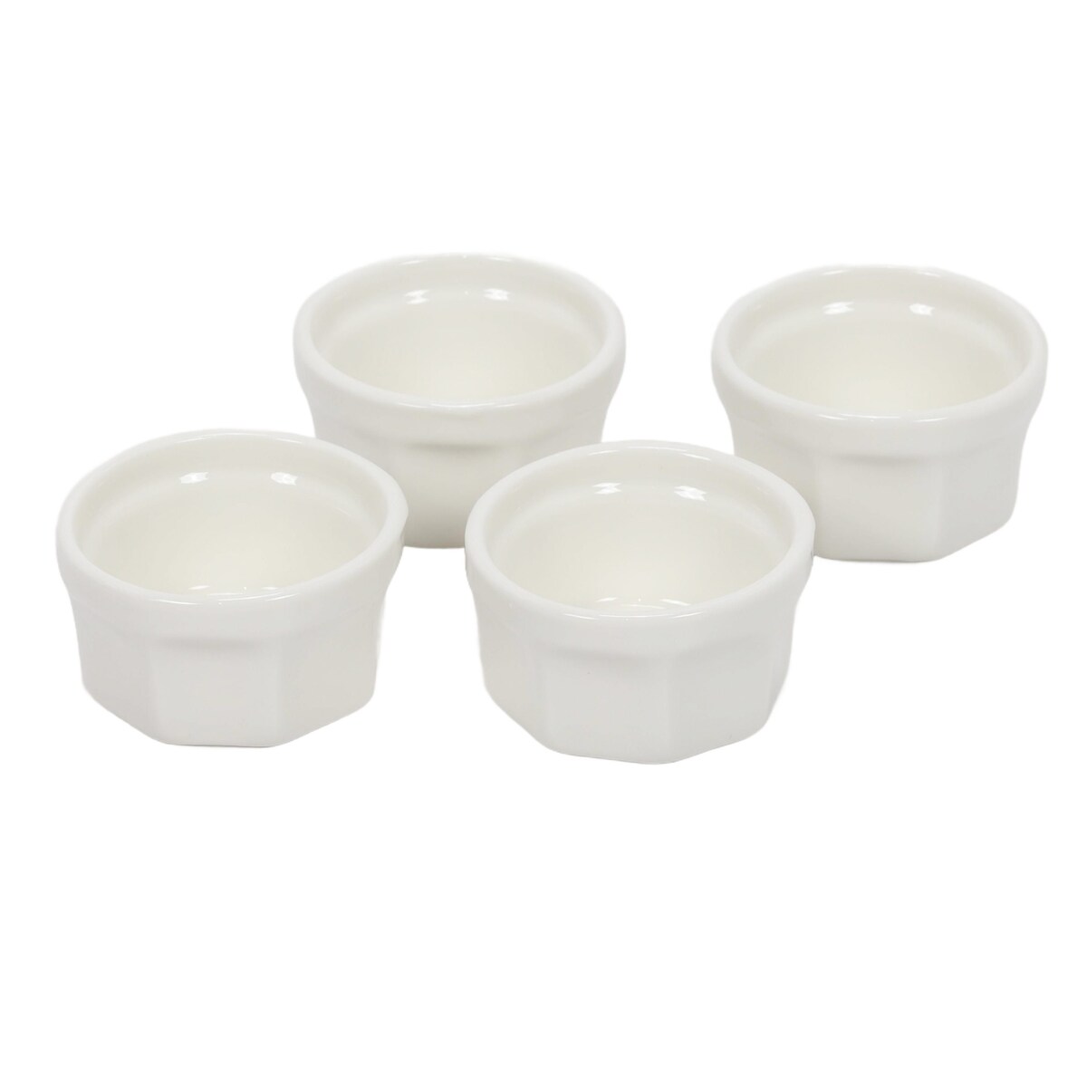 Miseczki na przekąski z porcelany, 4 szt.