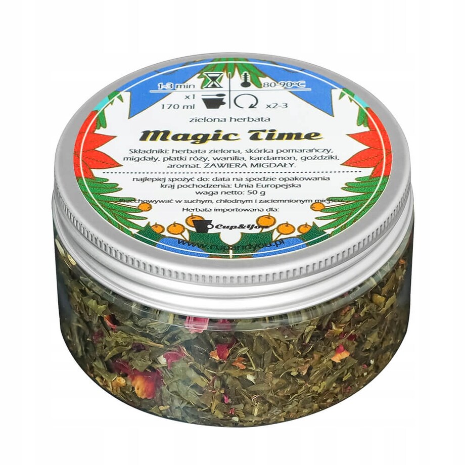 HERBATA ZIELONA ŚWIĄTECZNA ZIMOA ROZGRZEWAJĄCA SYPANA MIESZANKA PREZENT UPOMINEK POD CHOINKĘ NA ŚWIĘTA GWIAZDKĘ MIKOŁAJA BOŻE NARODZENIE DLA KOBIETY FACETA MĘŻCZYZNY