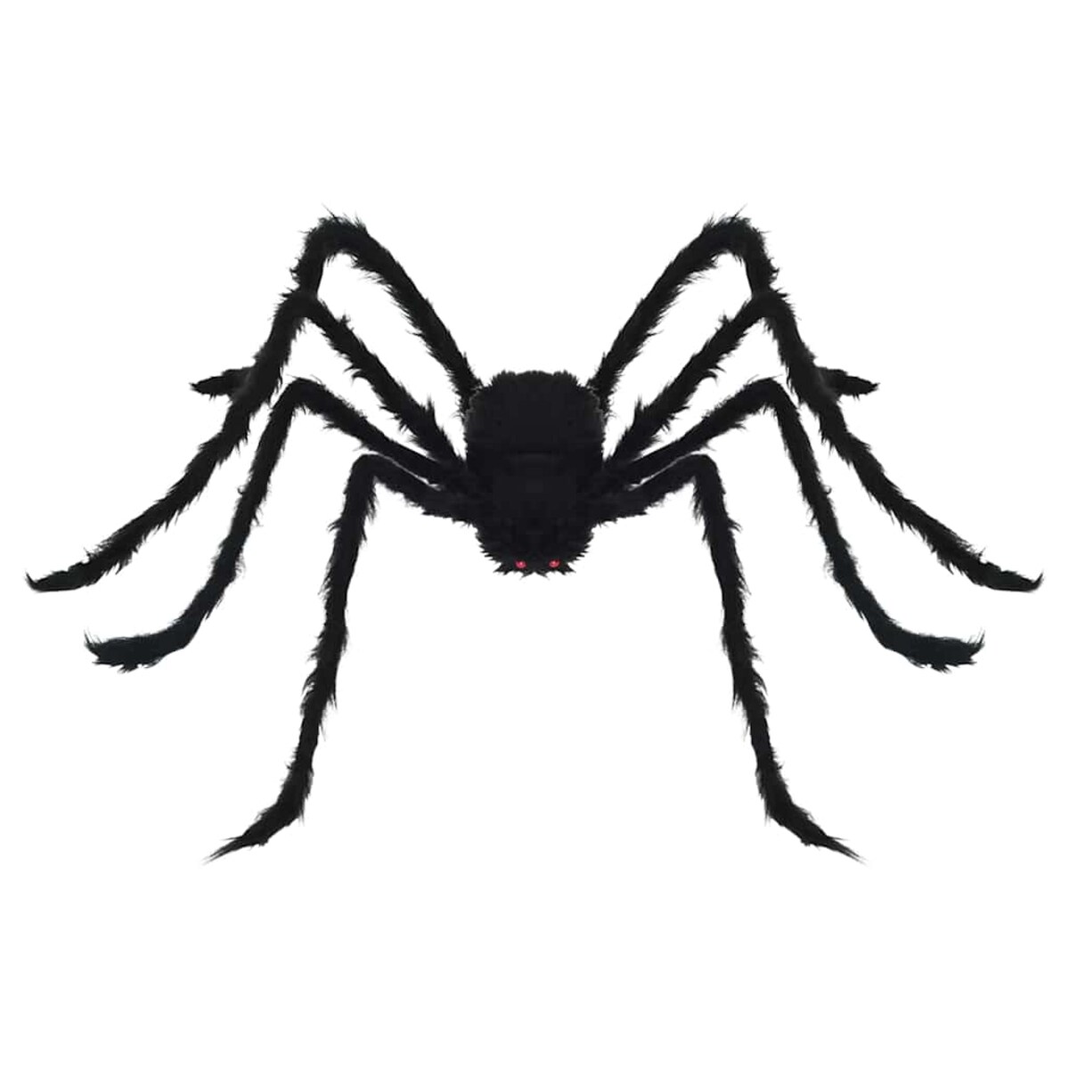 vidaXL Dekoracja Pająka na Halloween 3 pcs Czarny 150 cm