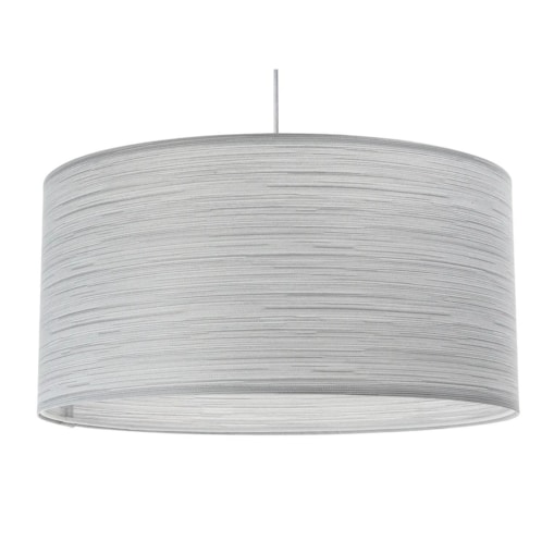 Lampa wisząca NATURAL SILVER 40 jasnoszara