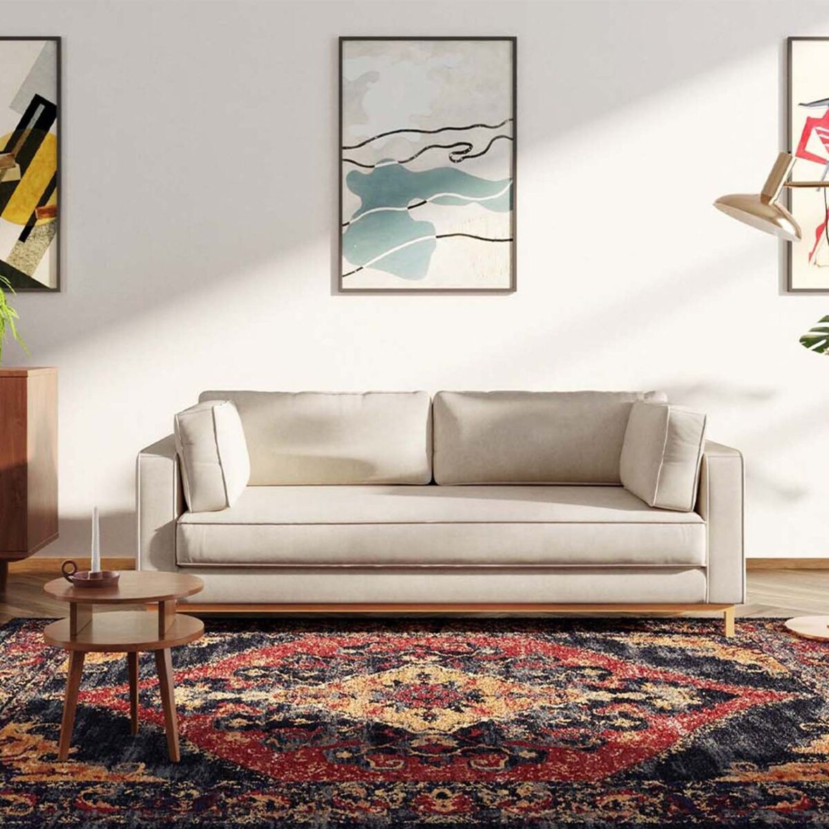 Celerio sofa 3 osobowa Beżowa