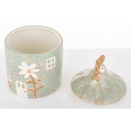 Pojemnik ceramiczny 21x12,5x12,5 cm KWOKA-3 domek