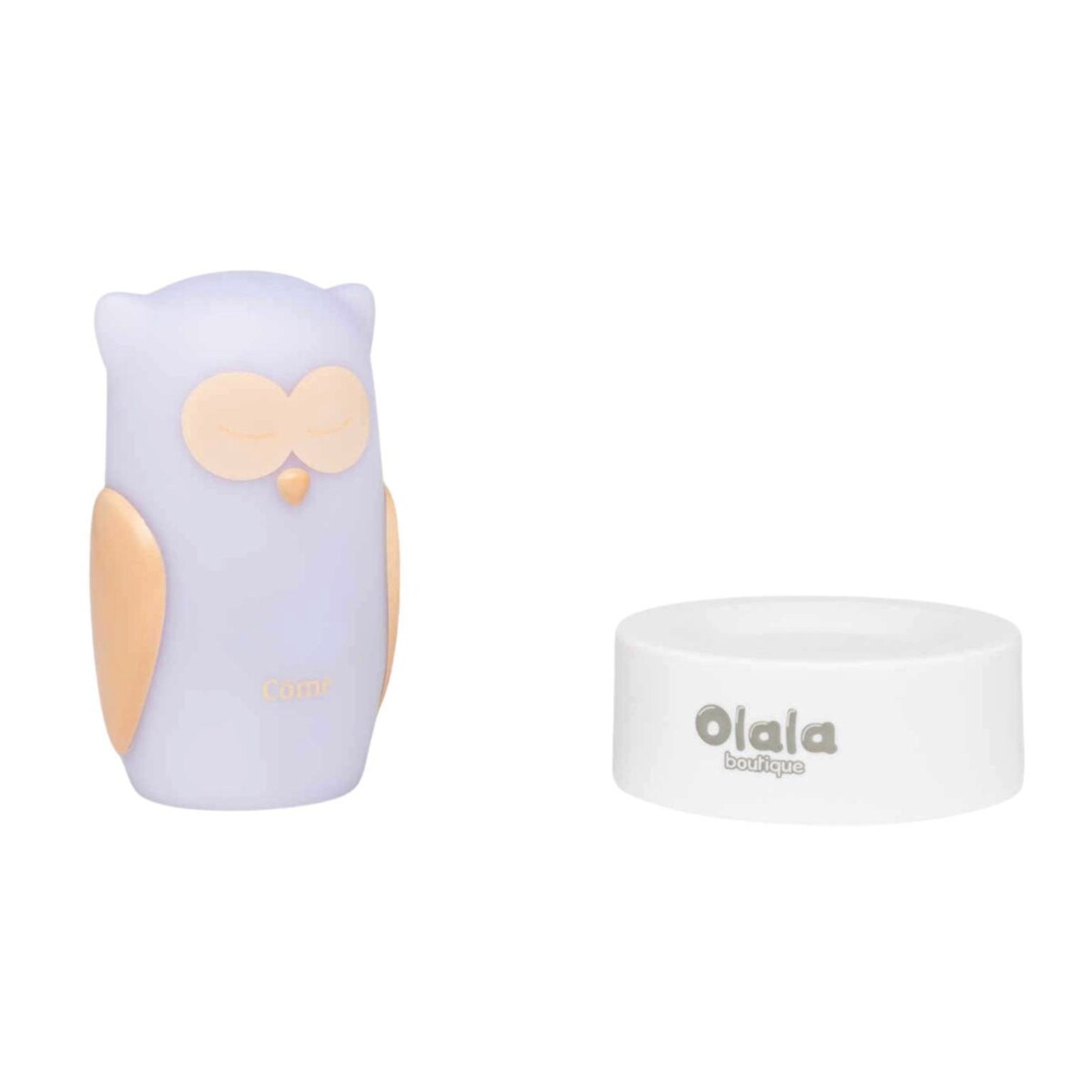 Lampka nocna LED - OLALA - Sowa Come, biała