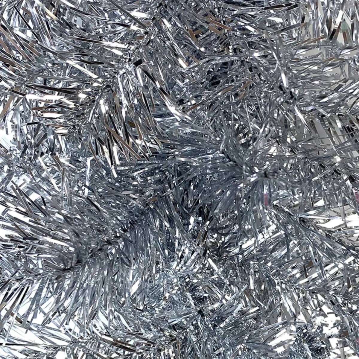 vidaXL Girlanda świąteczna z lampkami LED, 10 m, srebrna