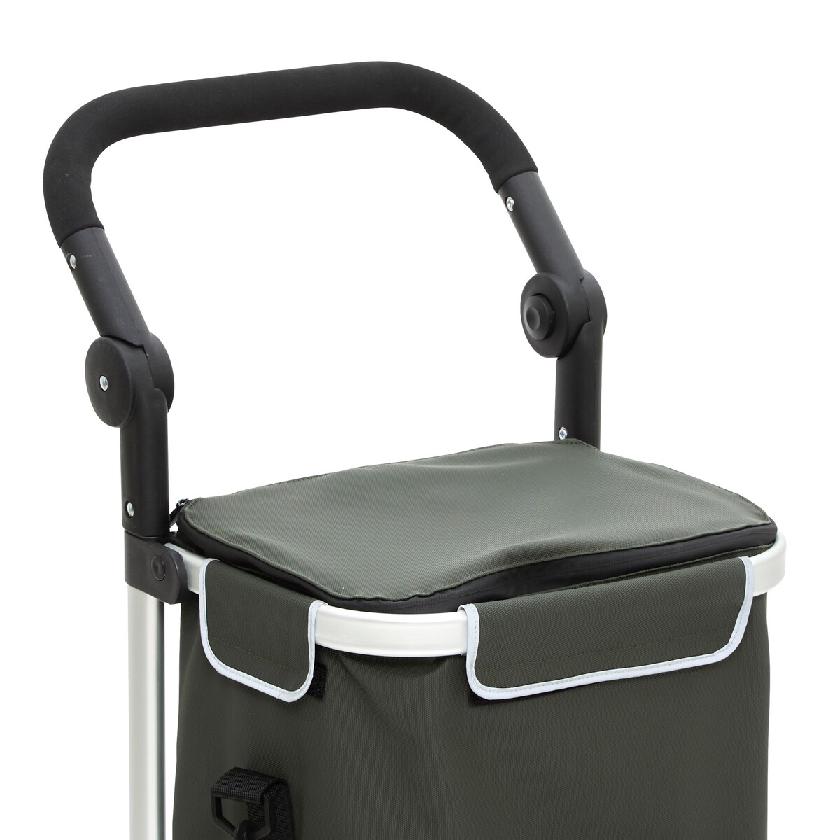 Wózek zakupowy na 2 kołach, 97 cm, regulowany