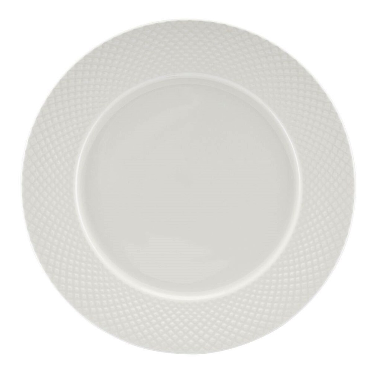 VILLA ITALIA Serwis obiadowy porcelanowy na 6 osób BARI WHITE