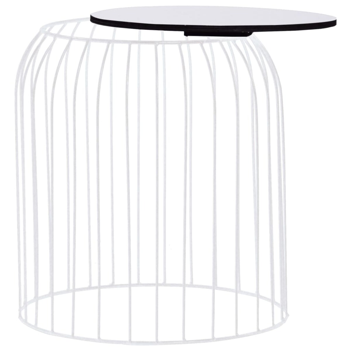 vidaXL Stoliki kawowe, 3 szt., białe