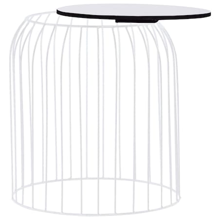 vidaXL Stoliki kawowe, 3 szt., białe