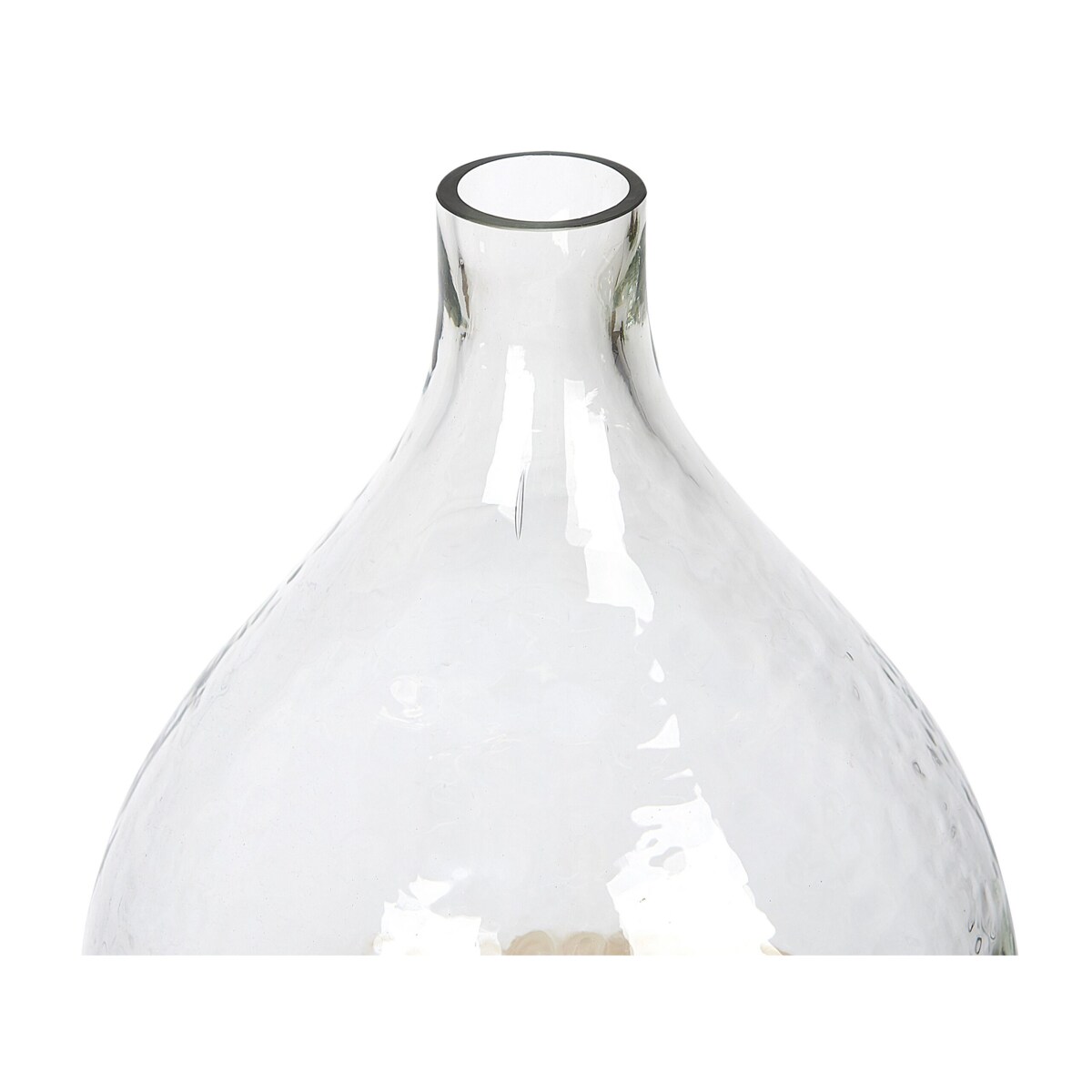 Wazon na kwiaty szklany opalizujący wielokolorowy KULCHA